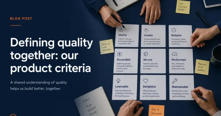 Qualitätskriterien Teams